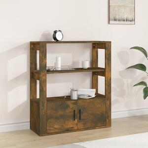 Komoda dymový dub 80x30x90 cm spracované drevo
