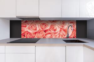 DIMEX | Dibond doska za kuchynskú linku | DBW-18060-052 Ruže | 180 x 60 cm
