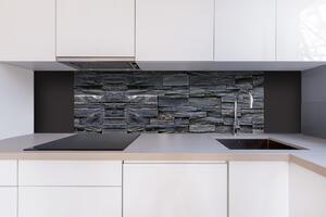 DIMEX | Dibond doska za kuchynskú linku | DBW-18060-248 Bridlicový kamenný múr | 180 x 60 cm