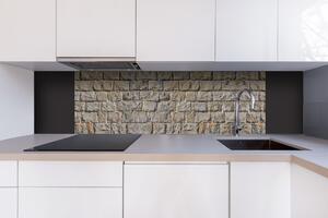 DIMEX | Dibond doska za kuchynskú linku | DBW-18060-251 Múr z kamenných blokov | 180 x 60 cm