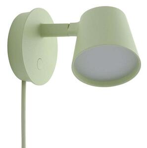 Muuto - Tip Nástenné Svietidlo Light Green