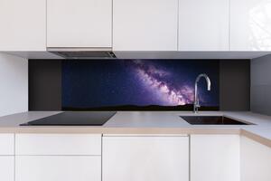DIMEX | Dibond doska za kuchynskú linku | DBW-18060-235 Fialová mliečna dráha | 180 x 60 cm