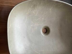 Keramické umývadlo ANNA MY1 | sivozelená 50 cm