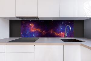 DIMEX | Dibond doska za kuchynskú linku | DBW-18060-236 Farebná galaxia | 180 x 60 cm