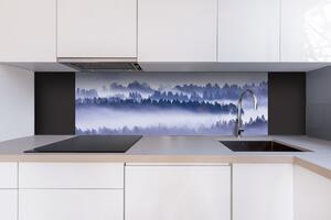 DIMEX | Dibond doska za kuchynskú linku | DBW-18060-195 Hmla medzi stromami | 180 x 60 cm