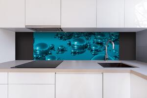 DIMEX | Dibond doska za kuchynskú linku | DBW-18060-019 Kvapky vody | 180 x 60 cm