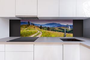 DIMEX | Dibond doska za kuchynskú linku | DBW-18060-082 Príroda s červánkami | 180 x 60 cm