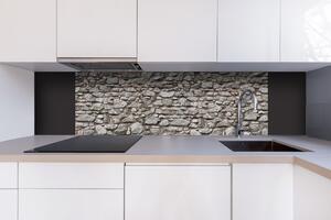 DIMEX | Dibond doska za kuchynskú linku | DBW-18060-255 Starý kamenný múr | 180 x 60 cm