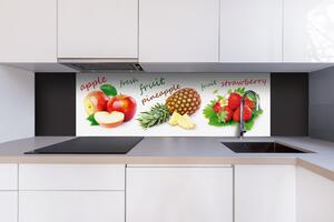 DIMEX | Dibond doska za kuchynskú linku | DBW-18060-022 Mix ovocie | 180 x 60 cm