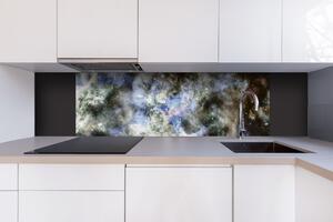 DIMEX | Dibond doska za kuchynskú linku | DBW-18060-239 Hlboký vesmír | 180 x 60 cm