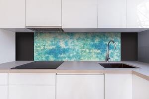 DIMEX | Dibond doska za kuchynskú linku | DBW-18060-272 Modrá betónová stena | 180 x 60 cm