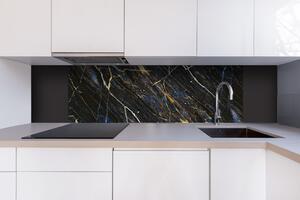DIMEX | Dibond doska za kuchynskú linku | DBW-18060-274 Textúra tmavého mramoru | 180 x 60 cm