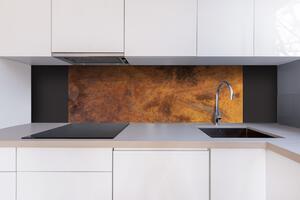 DIMEX | Dibond doska za kuchynskú linku | DBW-18060-105 Poškriabaná meď | 180 x 60 cm