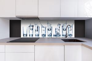 DIMEX | Dibond doska za kuchynskú linku | DBW-18060-162 Pohár vody | 180 x 60 cm