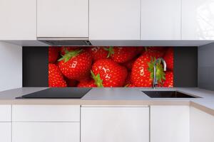 DIMEX | Dibond doska za kuchynskú linku | DBW-18060-025 Jahody | 180 x 60 cm