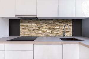 DIMEX | Dibond doska za kuchynskú linku | DBW-18060-259 Béžové prírodné obloženie | 180 x 60 cm