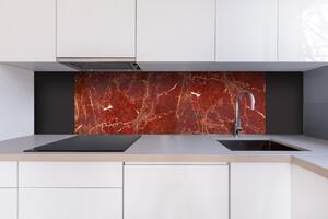 DIMEX | Dibond doska za kuchynskú linku | DBW-18060-275 Textúra červeného mramoru | 180 x 60 cm