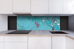 DIMEX | Dibond doska za kuchynskú linku | DBW-18060-148 Oprýskaný múr | 180 x 60 cm