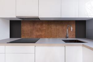 DIMEX | Dibond doska za kuchynskú linku | DBW-18060-294 Medené pozadie | 180 x 60 cm