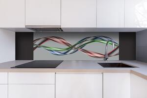DIMEX | Dibond doska za kuchynskú linku | DBW-18060-093 Trblietajúca sa vlna | 180 x 60 cm