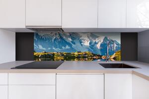 DIMEX | Dibond doska za kuchynskú linku | DBW-18060-205 Jazero Lac Blanc | 180 x 60 cm