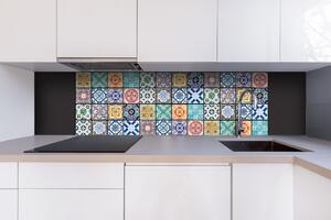 DIMEX | Dibond doska za kuchynskú linku | DBW-18060-079 Starobylé kachličky | 180 x 60 cm