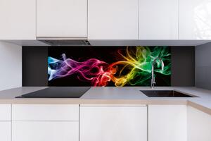 DIMEX | Dibond doska za kuchynskú linku | DBW-18060-081 Čierny dym | 180 x 60 cm