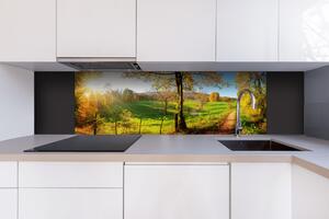 DIMEX | Dibond doska za kuchynskú linku | DBW-18060-083 Lúka | 180 x 60 cm