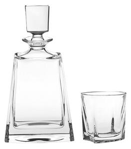 Bohemia Crystal Whisky set Kathrene 99999/00000/484 (set 1 karafa + 6 pohárov)