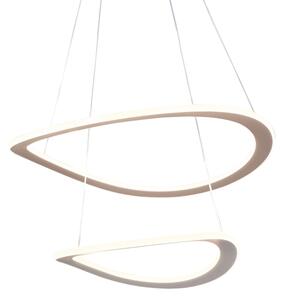LED luster na lanku CASHMERE LED/75W/230V pr. 59,5 béžový