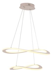 LED luster na lanku CASHMERE LED/75W/230V pr. 59,5 béžový