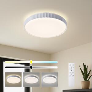 Brilagi - stmievateľné LED stropné svietidlo CORVO LED/72W/230V 3000-6000K biela priemer 50 cm +DO