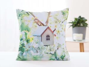 Obliečka na vankúšik 40 × 40 cm – Búdka v korune stromu