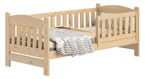 Detská posteľ drevená Alvins DP 002 - Borovica, 80x180