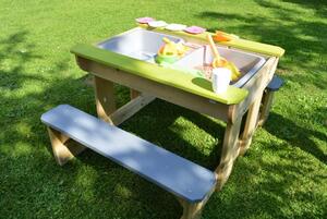 ArtWD Detský záhradný stolík na hranie WITTY