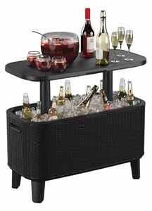 Záhradný stolík BUNCH BAR RATTAN | grafit