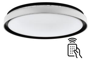 Eglo 99781 SELUCI stropné svietidlo LED 4x10W 4600lm 3000-6500K biela, čierna, diaľkový ovládač, stmievateľné