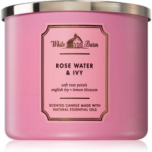 Bath & Body Works Rose Water & Ivy vonná sviečka 411 g