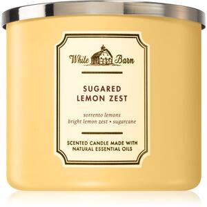 Bath & Body Works Sugared Lemon Zest vonná sviečka III. 411 g