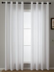 Závesy Zara biela – 140 × 180 cm (2 ks)