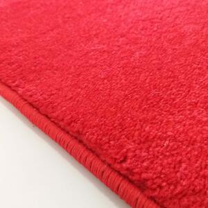Jednofarebný koberec červenej farby Červená Šírka: 120 cm | Dĺžka: 170 cm