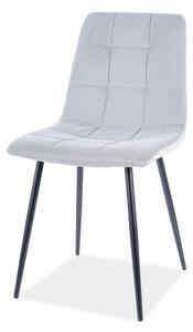 Jedálenská stolička MALO 1 sivá