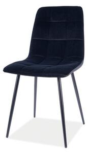 Jedálenská stolička MALO 1 čierna