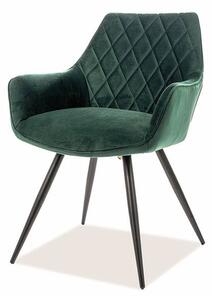 Jedálenská stolička ​ LANIO zelená/čierna