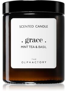 Ambientair The Olphactory Mint Tea & Basil vonná sviečka Grace 135 g