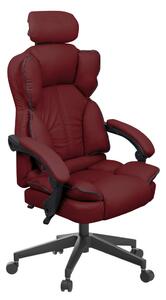 Lux riaditeľská otočná stolička, rôzne farby- bordová
