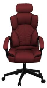 Lux riaditeľská otočná stolička, rôzne farby- bordová