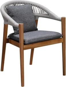 Záhradné stoličky z akáciového dreva Malmö, 2 ks
