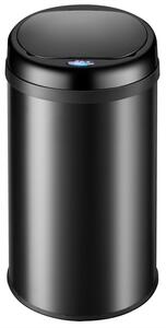 Odpadkový koš automatický senzor 50 litrov čierna