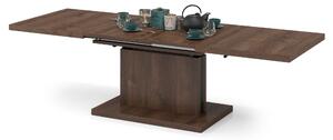 ASTON hnedý dub, rozkladací, zdvíhací konferenčný stôl, stolík